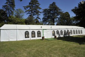 Barnum de réception du Château de Kerambleiz, château à quimper dans le Finistère